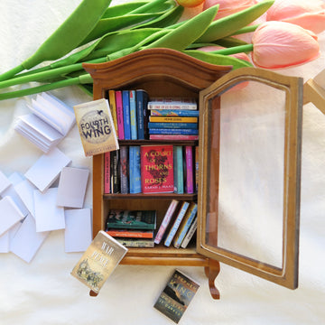 Tinybook Whispers | Craft Your Own Mini Library! 📚