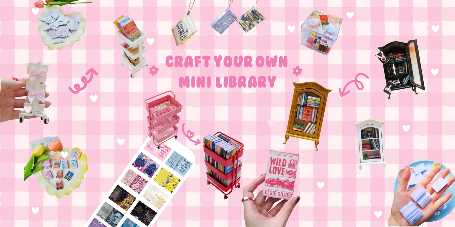 Tinybook Whispers | Craft Your Own Mini Library! 📚