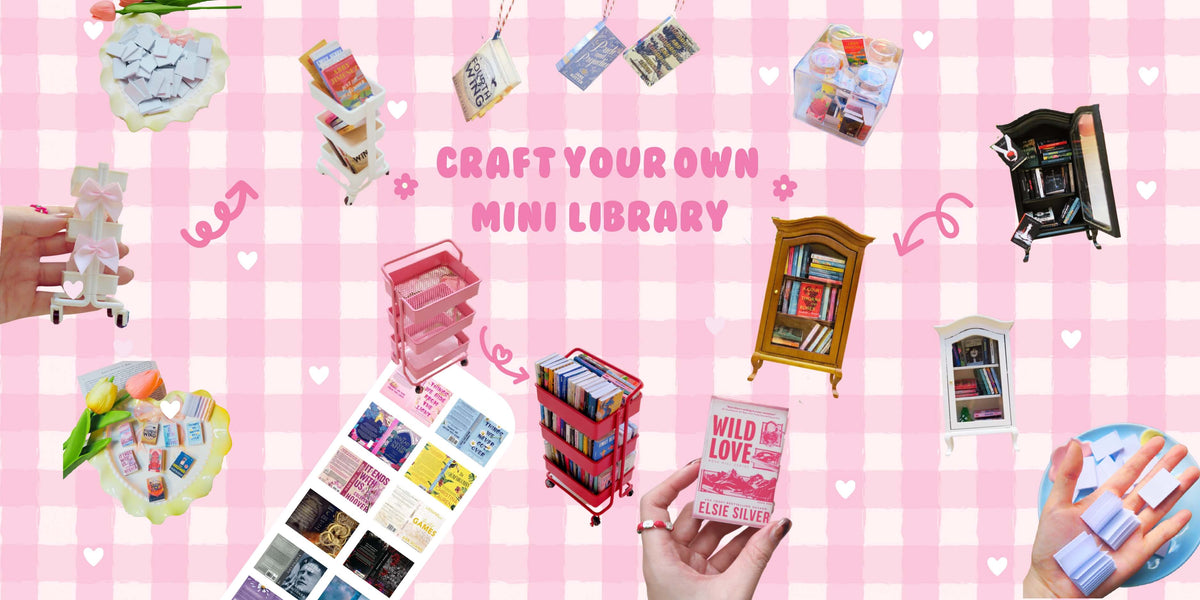 Tinybook Whispers | Craft Your Own Mini Library! 📚