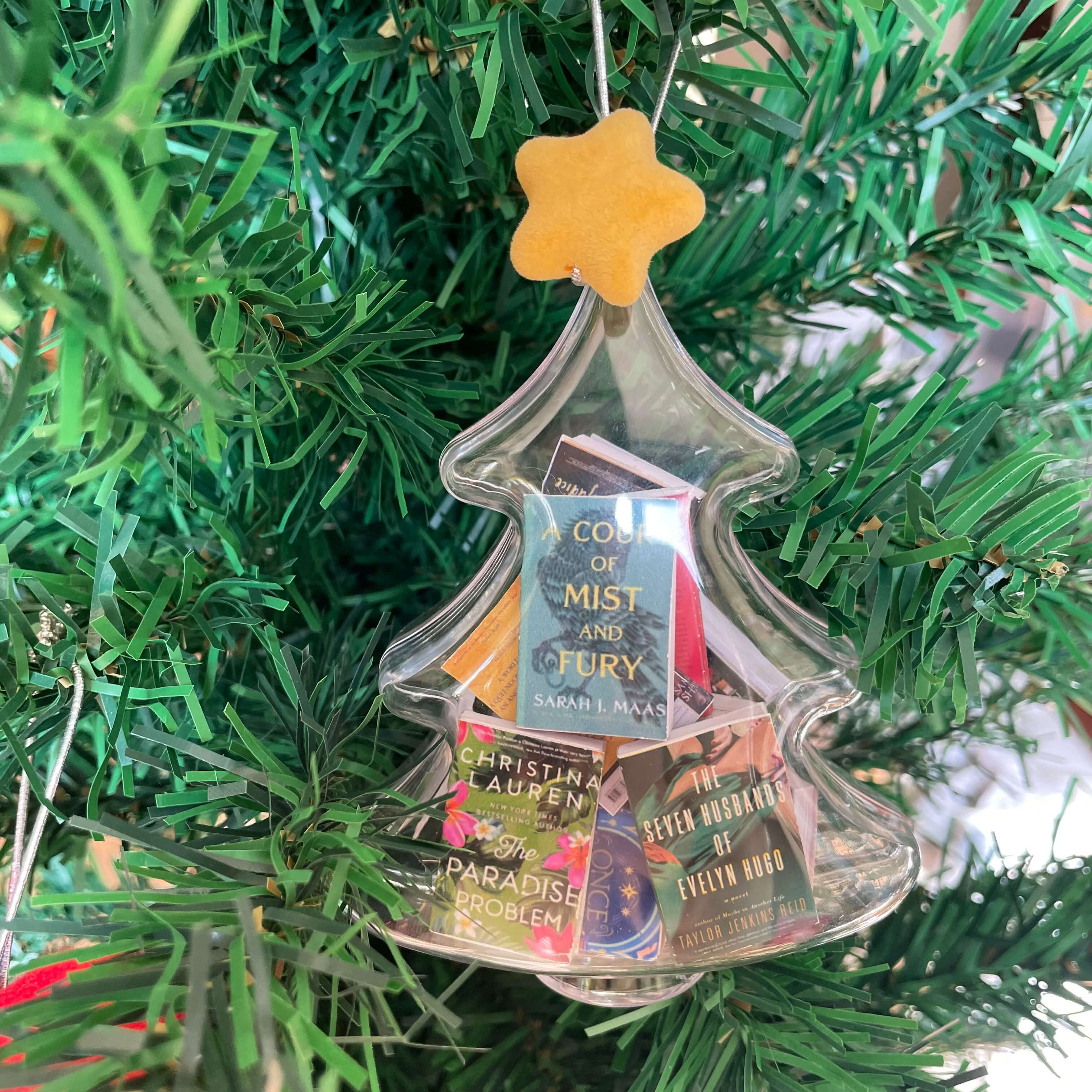 MINI BOOK ORNAMENT