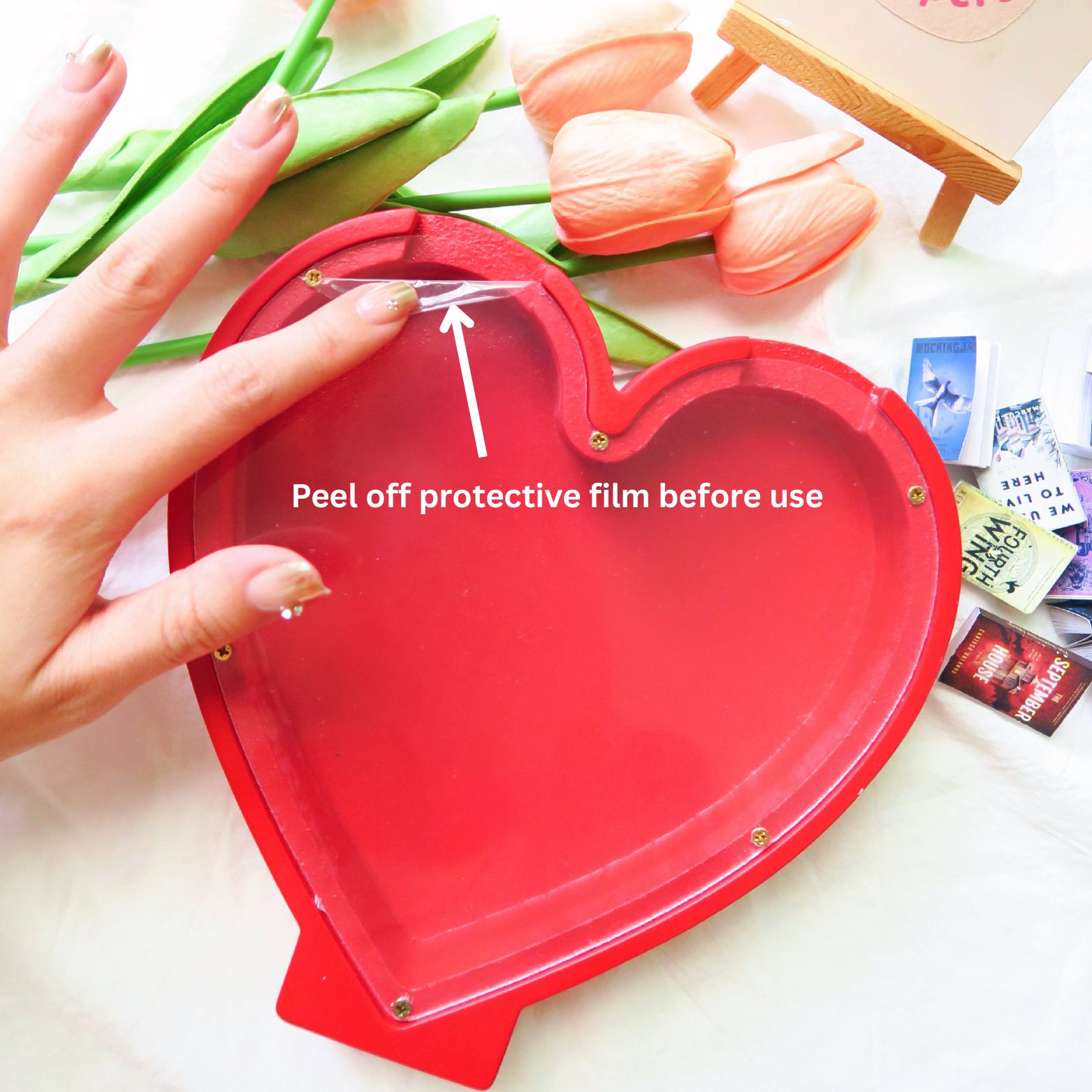 HEART MINI BOOK BANK & MINI BOOKS